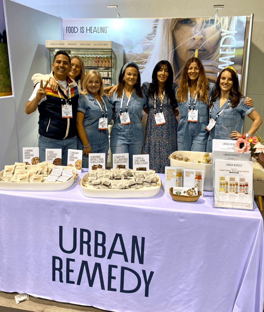 Urban Remedy booth